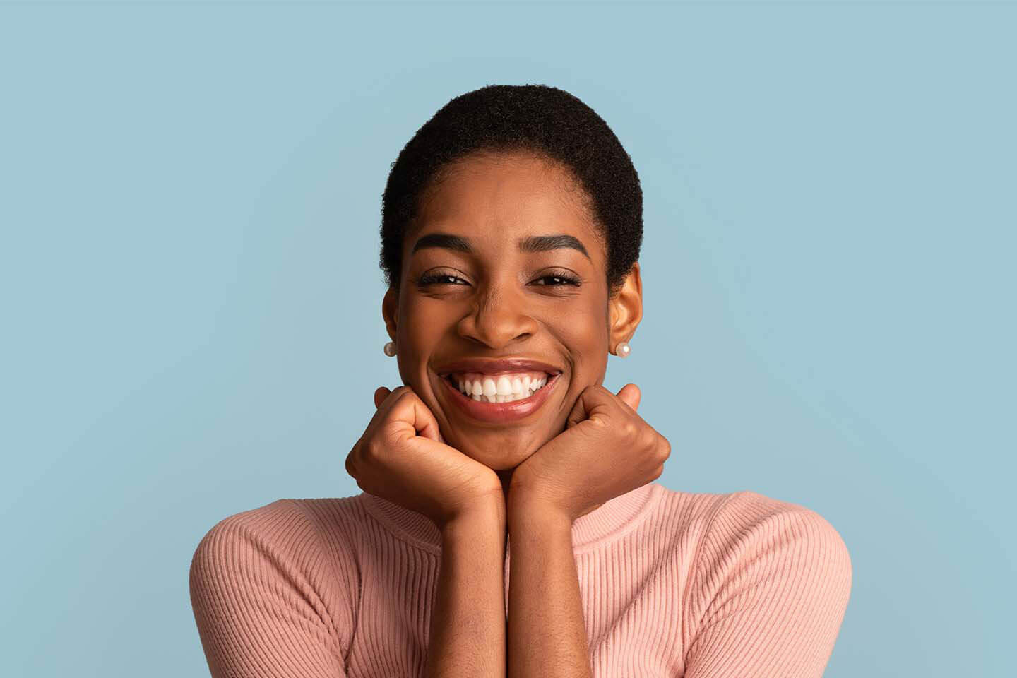 Smiling woman